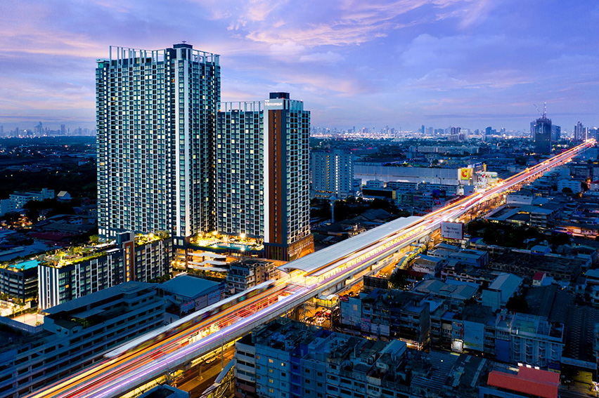 “Interchange สำโรง” ทำเลทองตลาดคอนโดฯ ชูจุดขายโครงการ เดอะ เมโทรโพลิส สำโรง อินเตอร์เชนจ์ เพียง 0 ก้าว สู่รถไฟฟ้าสองสาย คอนโดฯ สร้างเสร็จพร้อมอยู่….คนซื้อที่นี่ต้องได้ “กำไร”
