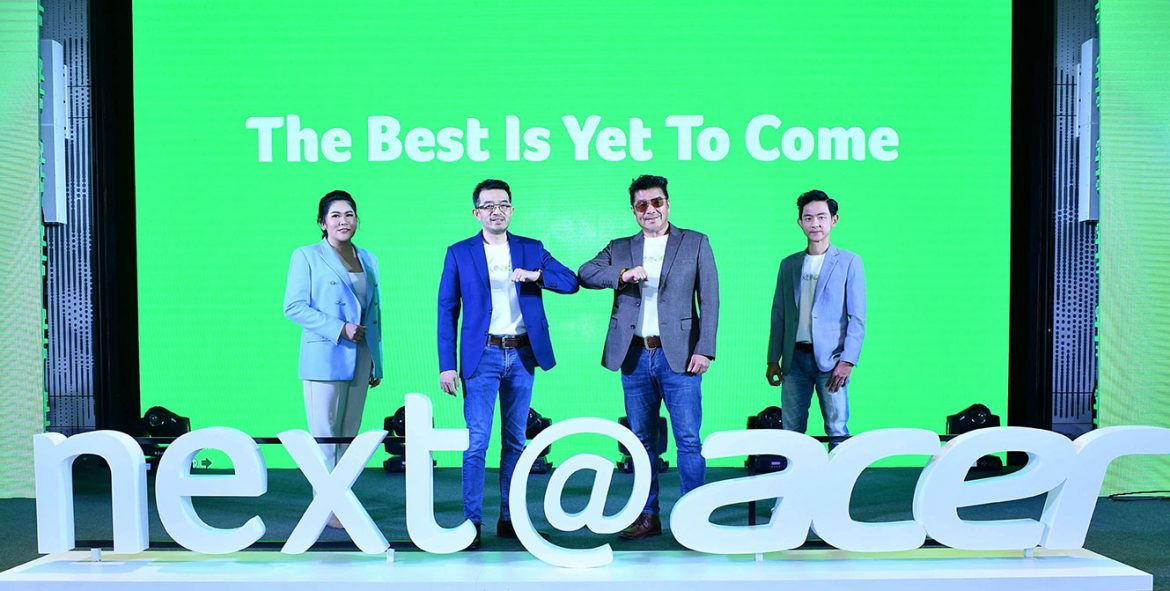 เอเซอร์ สานต่อกลยุทธ์ Dual Transformation มุ่งเป้าสู่ Lifestyle Brands  นำเสนอผลิตภัณฑ์ตอบโจทย์ไลฟ์สไตล์ Live, Work, Learn, Play
