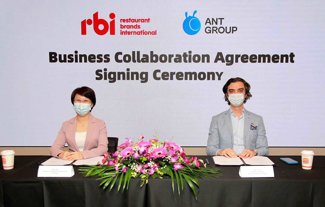Restaurant Brands International จับมือแอนท์กรุ๊ป เร่งทำดิจิทัลทรานส์ฟอร์เมชั่นสำหรับธุรกิจร้านอาหารทั่วเอเชีย-แปซิฟิก