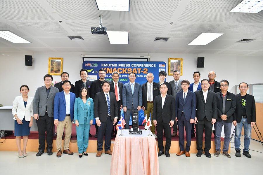 มจพ. ส่งดาวเทียมแนคแซท 2 แก่สถานีอวกาศนานาชาติ (ISS) พร้อมปล่อยเข้าสู่วงโคจร ปี’67