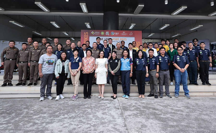 มจพ. ทดสอบยานยนต์ ผ่านกิจกรรม Save Live#Safe Bike ชีวีปลอดภัย : #รถสองล้อปลอดภัย