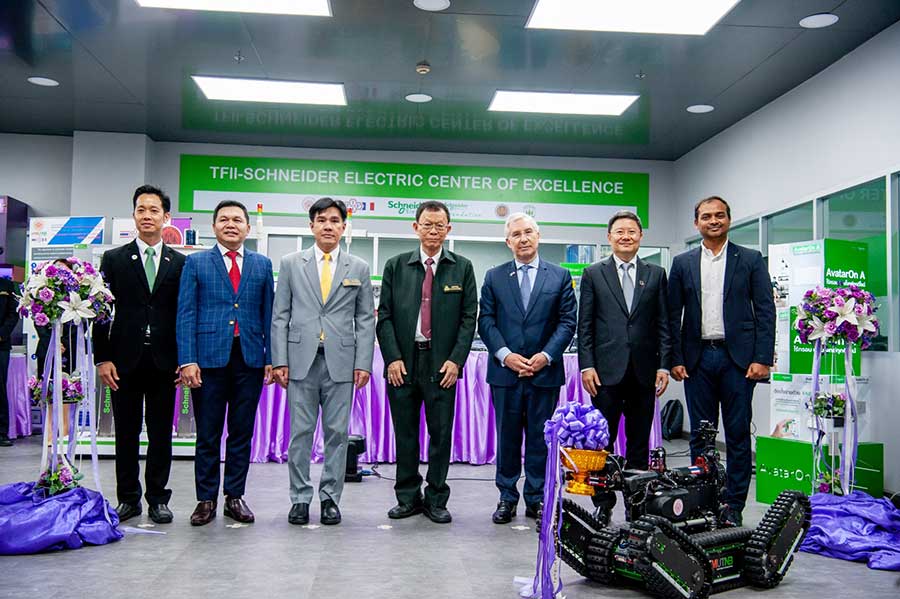 มจพ. เปิดศูนย์ความเป็นเลิศทางวิชาการ  “TFII-Schneider Electric Center of Excellence” แห่งแรกในประเทศไทย