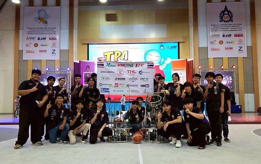 ทีมหุ่นยนต์ iRAP_ECONOMY มจพ. คว้ารางวัลชนะเลิศ ถ้วยพระราชทานสมเด็จพระกนิษฐาธิราชฯ