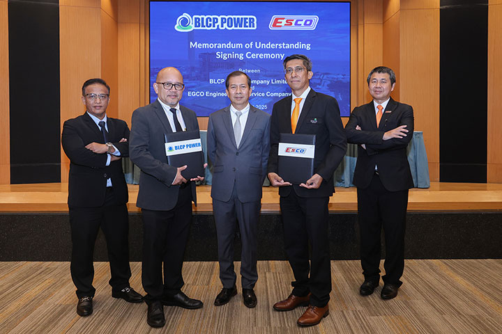 โรงไฟฟ้า BLCP ลงนามความร่วมมือ เอ็กโก เอ็นจิเนียริ่ง แอนด์ เซอร์วิส เพื่อเสริมสร้าง ยกระดับวิชาชีพด้านวิศวกรรมและการบำรุงรักษาโรงไฟฟ้